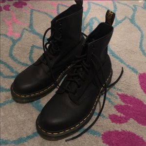 Dr. Marten black boots